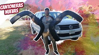 Como instalar fenders  Cantoneras Amarok 2011 [upl. by Anora648]