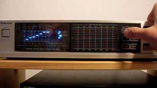 TECHNICS SH8046 EQUALIZZATORE HIFI 77 GRAFICO TOUCH [upl. by Gignac]