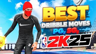 BEST DRIBBLE MOVES ON NBA 2K25  FASTESTS SIGS  ANIMATIONS BREAK MORE ANKLES [upl. by Centeno]