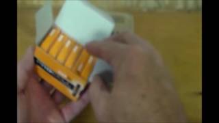 Duracell PCAAA PC2400 Alkaline Battery Packaging [upl. by Arahd200]