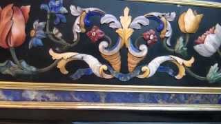 PIETRA DURA and MARBLE RESTORATION [upl. by Nonnad]