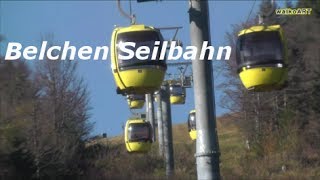 BelchenSeilbahn cable car Black Forest  Naturpark Südschwarzwald [upl. by Livvi]