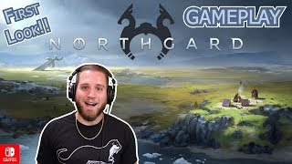 Northgard  GAMEPLAY  Nintendo Switch  FIRST LOOK [upl. by Thirion]