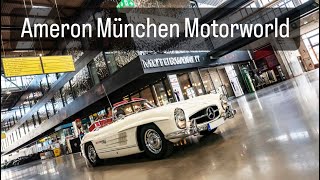 Staying At A Hotel Inside A Car Museum  Ameron München Motorworld [upl. by Assereht790]