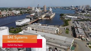 BAE Systems Norfolk Ship Repair Apprentice Program [upl. by Yevreh]