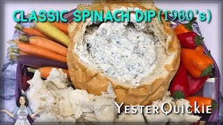 Knorr Spinach Dip from the 1980s The Super Popular GoTo Dip and Snack [upl. by Dusza]