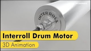 Interroll Drum Motor  Animation [upl. by Ayaladnot]