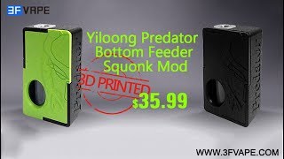 Yiloong Predator 3D Print BF Squonk Mod [upl. by Svend977]