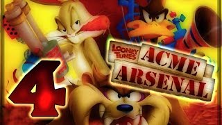 Looney Tunes Acme Arsenal Walkthrough Part 4 X360 Wii PS2 World 2  Level 1 [upl. by Eecyaj152]