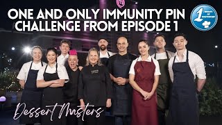 REYNOLD got the ONE and ONLY IMMUNITY PIN of the season  Dessert Masters Australia Episode 1 [upl. by Hoem534]