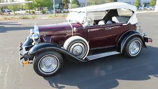 1973 Glassic Convertible 1931 Phaeton Model A Replica [upl. by Etnaihc390]