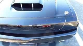 SRT8 Challenger Functional Aftermarket RAM AIR HOOD [upl. by Willem]