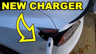 Testing a KHONS 10KW Charger on a Tesla [upl. by Eilrak]