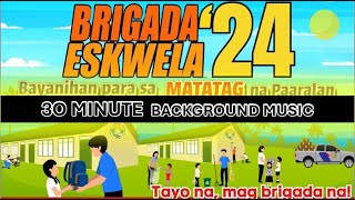 BRIGADA ESKWELA 2024 OFFICIAL THEME SONG Bayanihang Matatag [upl. by Mages]