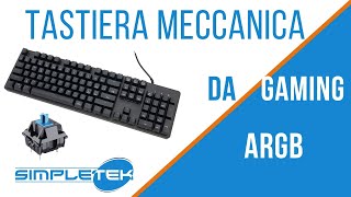 Tutte le Caratteristiche  Gammec Vega 2 Tastiera meccanica by Simpletek [upl. by Sproul]