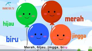 Lagu kanak kanak Best quotMengenal Warnaquot Colors Song in Bahasa Malaysia [upl. by Driskill]