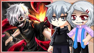 Tokyo Ghoul React To Kaneki Ken  Gacha Club [upl. by Nirre]