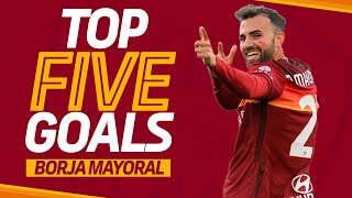 BORJA MAYORAL  TOP 5️⃣ GOALS SO FAR [upl. by Harod122]