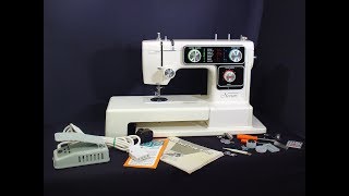 Novum 3000  Janome sewing machine [upl. by Hakaber]