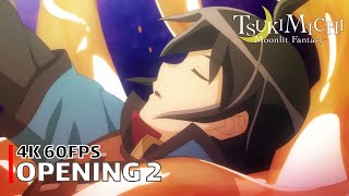 Tsukimichi Moonlit Fantasy  Opening 2 【Utopia】 4K 60FPS Creditless  CC [upl. by Grosvenor612]