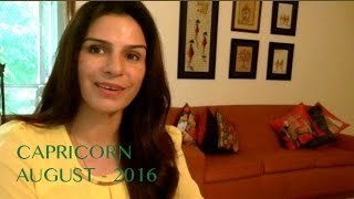 Time To Serve CAPRICORN AUGUST Astrology 2016  Tarot by Anisha [upl. by Aihsital]