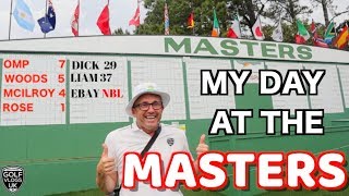 AUGUSTA NATIONAL GOLF CLUB  MY DAY AT THE MASTERS [upl. by Ayo484]