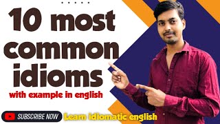 10 most common idioms  idiomatic expression Pawan sir english englishidioms idioms [upl. by Carrissa343]