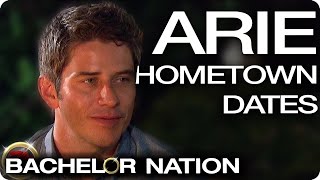 Arie Gets Grilled On Hometown Dates  The Bachelor US [upl. by Hege355]