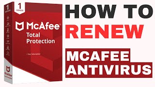 How To Renew McAfee Antivirus amp Extend McAfee Subscription [upl. by Torre252]