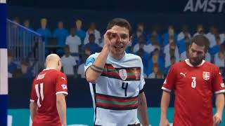 UEFA FUTSAL EURO 2022  PORTUGAL 4 X 2 SÉRVIA [upl. by Dorri]