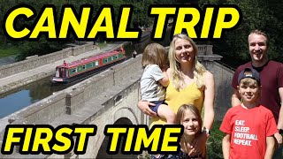 First Family Canal Cruise Living on a Narrowboat  whats it REALLY like [upl. by Carce]