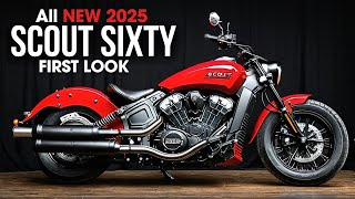 2025 Indian Scout Sixty Review  FIRST LOOK  Most Powerful Engine Performance Top Speed Specs [upl. by Gemmell]