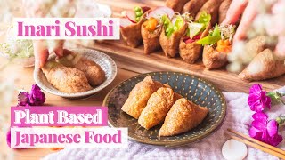 INARI SUSHI 3 WAYS  Healthy Sushi Recipe  How to Make Healthy Sushi Rice TRADITIONAL VEGAN WASHOKU [upl. by Geer]