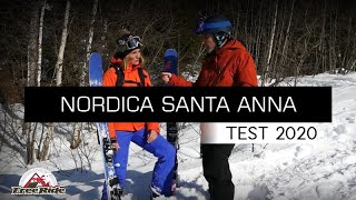 Test ski Nordica Santa Ana 93 2020 [upl. by Nyladnor]