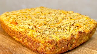 Dieses Rezept für Kürbis Haferflocken Kuchen ist ein WAHRER SCHATZ Ich koche es fast jeden Tag [upl. by Asihtal]