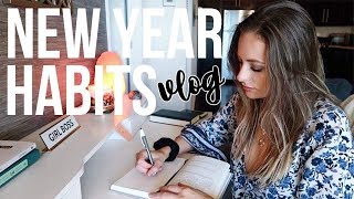 New Year Habits Vlog  5 HABITS amp HOW I STICK TO THEM ft lululemon [upl. by Ahsinyt]