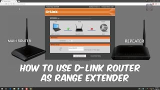 How To Setup Dlink Router As Repeater For Range Extending [upl. by Ledairam]