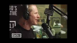 Slipknot amp Stone Sours Corey Taylor takes over Q101 WKQX Chicago [upl. by Naivat]