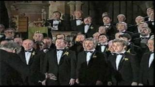 Treorchy Male Choir singing With A Voice of Singing on Highway [upl. by Anaiviv]