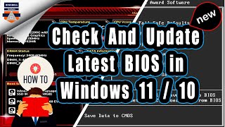 How to Check BIOS Version in Windows 11  How to Update bios in Windows 11  Get Latest BIOS [upl. by Atoel]