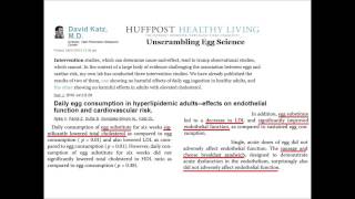 23 Cholesterol Confusion 6 Dietary Cholesterol And the Magic Egg [upl. by Donelson]