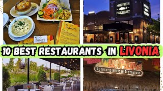 Top 10 Best Restaurants to Eat in Livonia MI [upl. by Naedan]