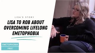 Rob Kelly talks to a former Emetophobia sufferer about overcoming her severe phobia [upl. by Akinirt325]