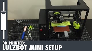 Lulzbot Mini 3D printer  Unboxing Setup and Upgrades [upl. by Ona]