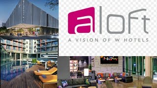 Aloft Hotel LobbyRoomTour Full Review WHotels Aloft RoomTour [upl. by Ahar104]