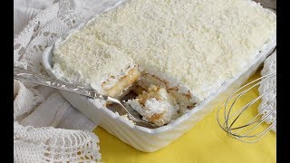 TIRAMISU PARADISO  RICETTA VELOCE E GOLOSA  Maria Grazia [upl. by Weisler]