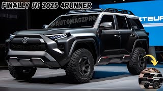 FINALLY 2025 Toyota 4Runner Whats New and Exciting Find Out Now [upl. by Aubrey]