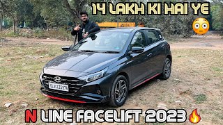 Hyundai i20 N Line Facelift 2023  14 Lakhs Worth It Or Not [upl. by Feilak278]