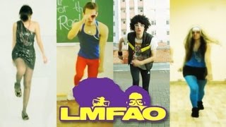 LMFAO  Party Rock Anthem Клип из конкурсных работ [upl. by Enirehtak]