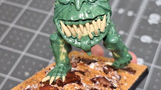 Here comes the BEHEMOTH  Warhammer The Old World  WIP Mangler Squig [upl. by Rihat]